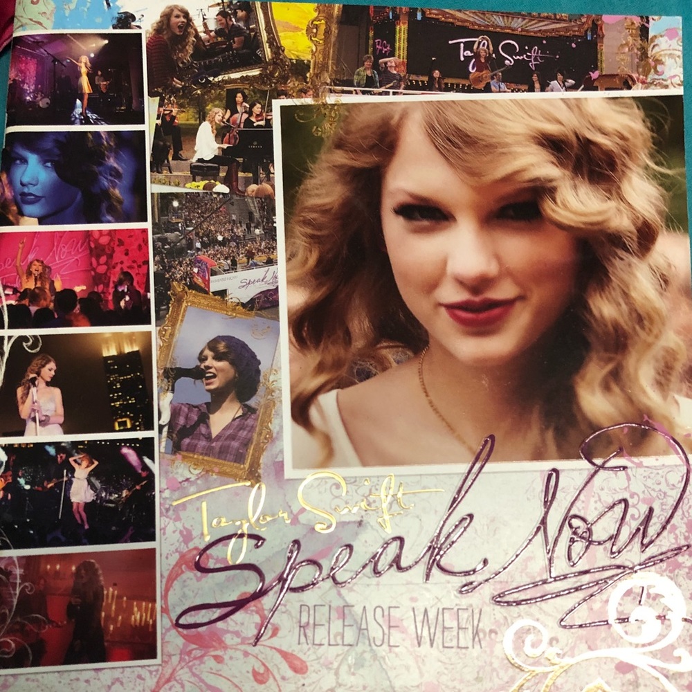 Taylor Swift Speak Now book